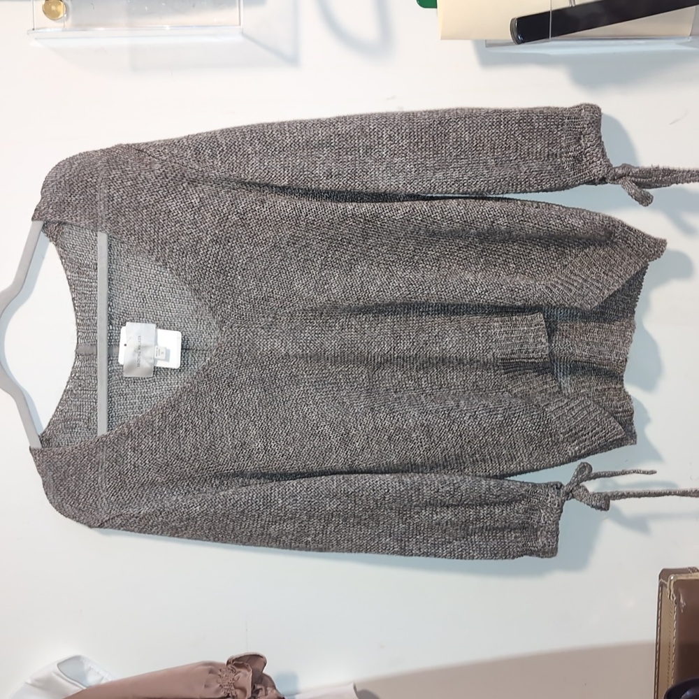 Brochu Walker V-Neck Sweater in Brown